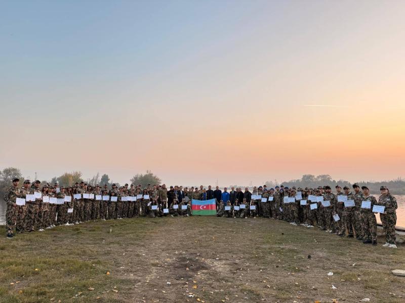 Qarabağ Zəfərinin 5-ci ilinə həsr olunmuş 25-ci “Poliqon” hərbi-vətənpərvərlik düşərgəsi keçirilib