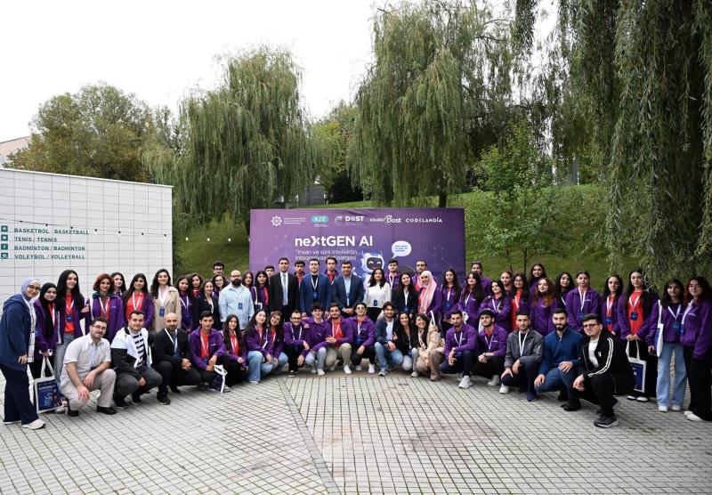 “NextGen AI: İnsan və süni intellektin inteqrasiyası” adlı düşərgə keçirilib