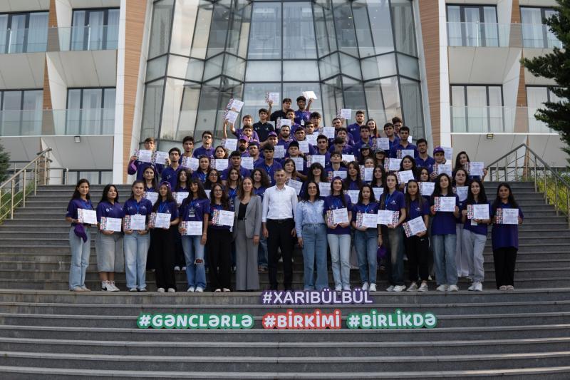 Konstitusiya və Suverenlik İli" çərçivəsində tarixi Zəfərimizin 5-ci ildönümünə həsr olunmuş “Xarıbülbül” adlı şəhid və qazi övladlarının yay düşərgəsi keçirilib