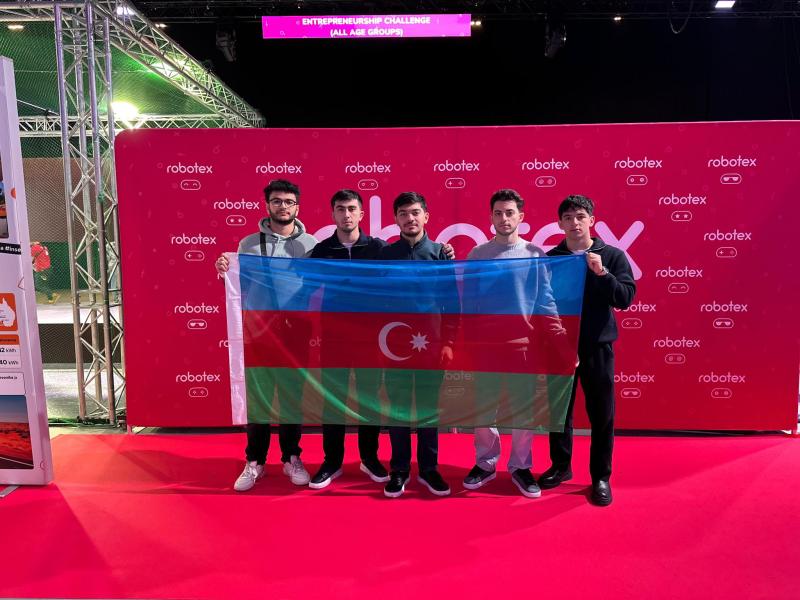 Azərbaycan gəncləri “Robotex International 2025” yarışmasının final mərhələsində uğurla çıxış edib