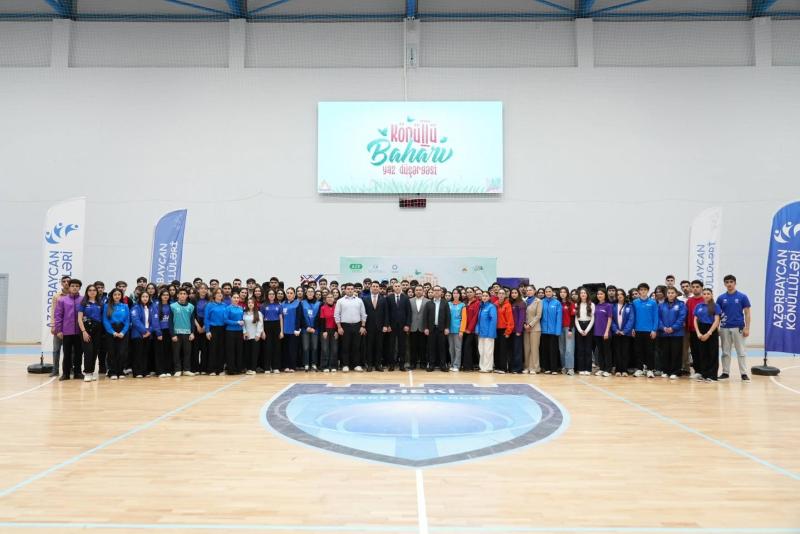 “Könüllü Baharı 2” Azərbaycan könüllülərinin yaz düşərgəsi keçirilib