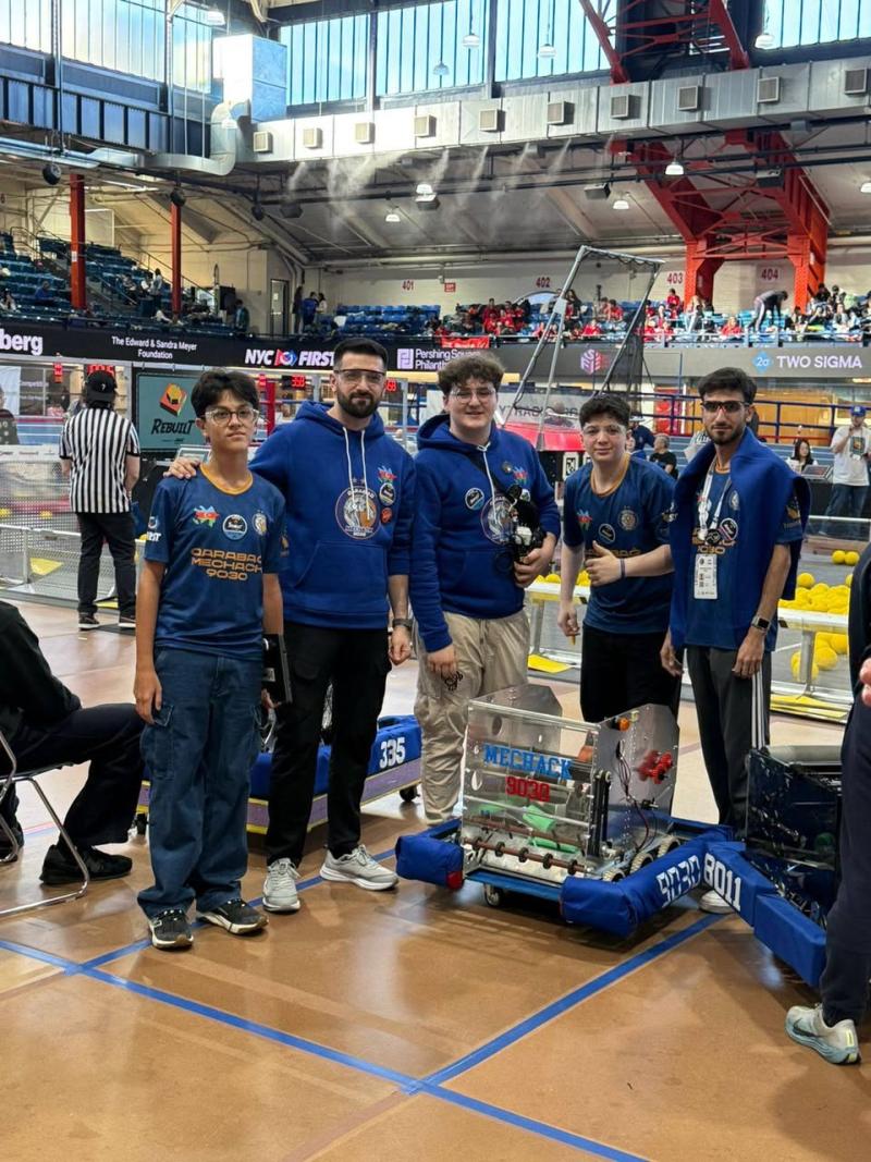 Azərbaycan gəncləri “FIRST Robotics Competition” yarışında ölkəmizi təmsil ediblər