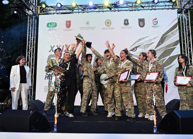 XXIX “Şahin” hərbi-idman oyununun final mərhələsi keçirilib.