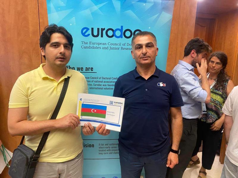 Azərbaycan nümayəndə heyəti Avropa Gənc Alimlər Şurası” (EURODOC) Konfransında ölkəmizi təmsil ediblər.