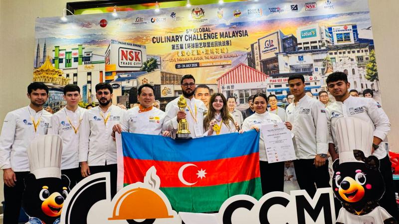 Azərbaycan nümayəndə heyəti V “Global Culinary Challenge Malaysia” beynəlxalq yarışında iştirak ediblər.