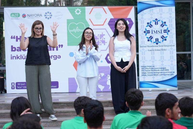 “Həyat bacarıqları” adlı inklüziv düşərgə keçirilib.