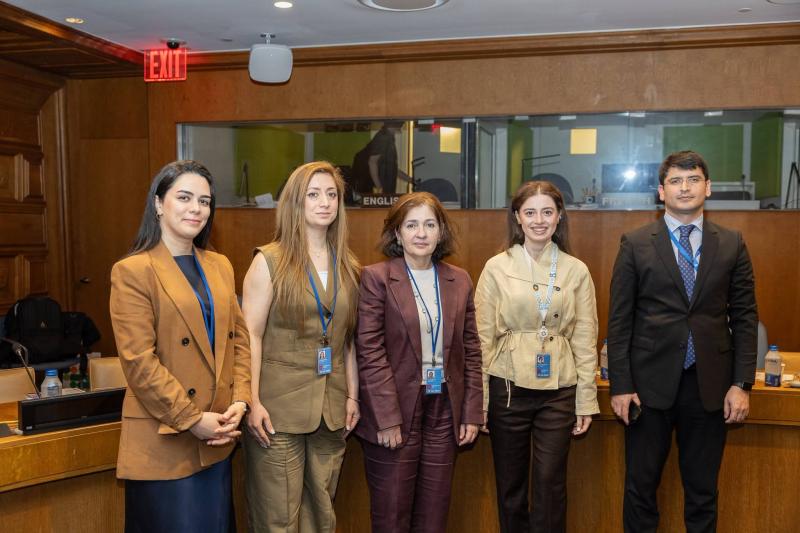 Azərbaycan nümayəndə heyəti Birləşmiş Millətlər Təşkilatının (BMT) Nyu-Yorkdakı Baş qərargahında keçirilən Yüksək Səviyyəli Siyasi Forum (YSSF) çərçivəsində bir sıra tədbirlərdə iştirak edib.