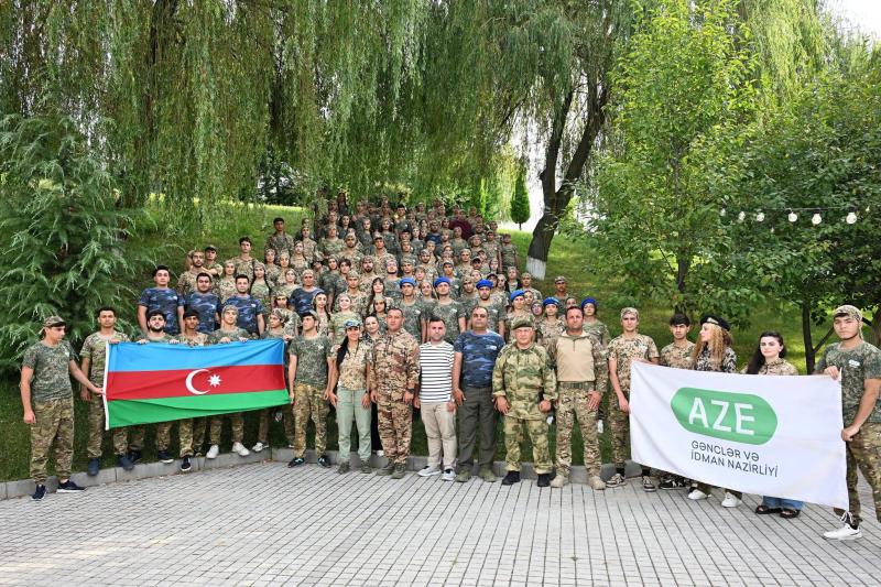 "Poliqon” gənclərin hərbi-vətənpərvərlik düşərgəsi keçirilib.