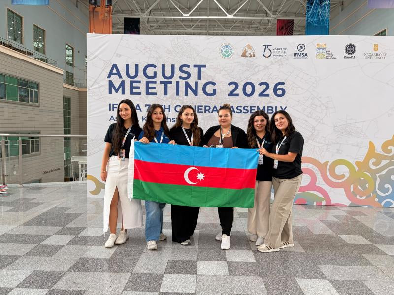 IFMSA Baş Assambleyasının (August Meeting 2026) builki toplantısı Qazaxıstan Respublikasının Astana şəhərində keçirilib.
