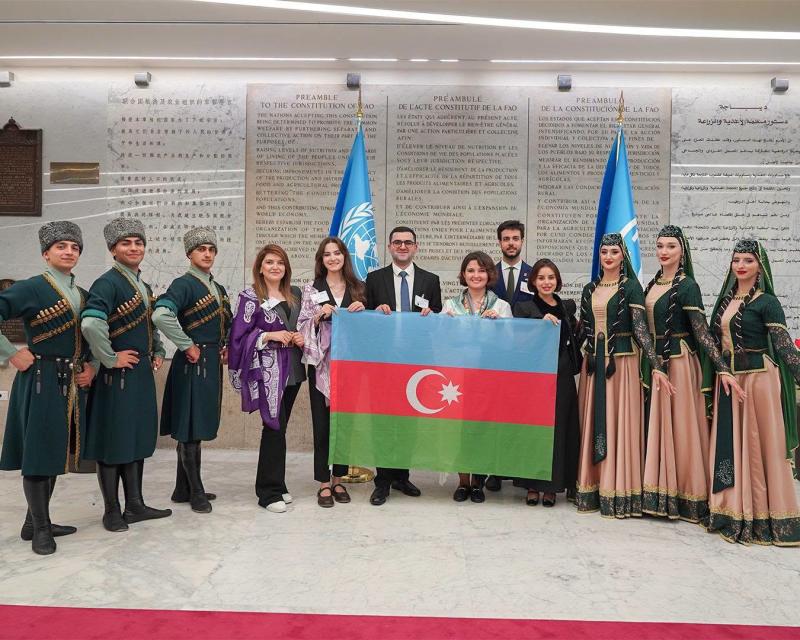 Azərbaycan nümayəndə heyəti İtaliyanın Roma şəhərində  keçirilən “World Food Forum 2026” tədbirində iştirak edib.